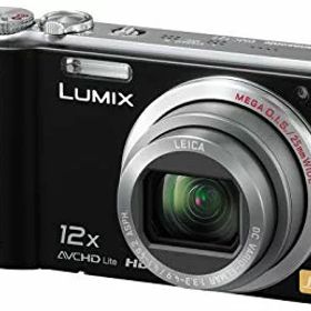 【中古】パナソニック デジタルカメラ LUMIX (ルミックス) TZ7 ブラック DMC-TZ7-K 2mvetro