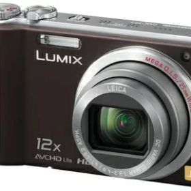 【中古】 パナソニック デジタルカメラ LUMIX (ルミックス) TZ7 ブラウン DMC-TZ7-T