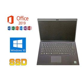 中古パソコン 限定色 勝色 SONY VAIO SX12 VJS121C11N Microsoft Office 2019 Windows11 Core i7 8565U 1.8GHz 16GB SSD512GB 12.5型FHD Bluetooth Webカメラ