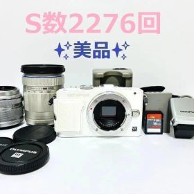 【美品】 OLYMPUS PEN Lite E-PL6 ダブルレンズセット