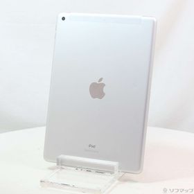 (中古)Apple iPad 第8世代 32GB シルバー MYMJ2J/A auロック解除SIMフリー(269-ud)