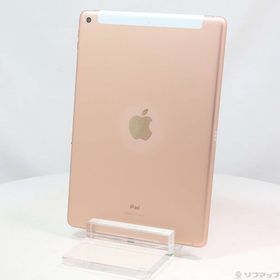 (中古)Apple iPad 第8世代 32GB ゴールド MYMK2J/A auロック解除SIMフリー(377-ud)