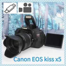 ❤️一眼レフ入門❤️Canon EOS kiss x5 スマホ転送セット❤️