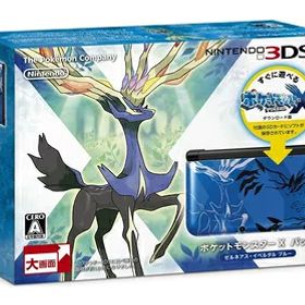 【中古】 ニンテンドー3DS LL ポケットモンスター Xパック ゼルネアス・イベルタル ブルー