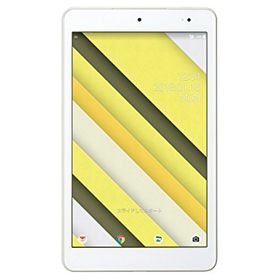「未使用品」KYOCERA Qua tab QZ8 au KYT32SWA [オフホワイト](中古品)