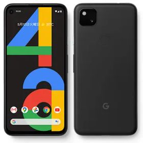 Google SoftBank 【SIMロック解除済み】 Pixel 4a (4G) Just Black 6GB 128GB G025M