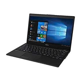 【中古】「非常に良い」富士通 13.3型ノートパソコン FMV LIFEBOOK UH-X/C3 ピクトブラック（Core i7/メモリ 8GB/SSD 512GB/ H＆B 2016） FMVUXC3B