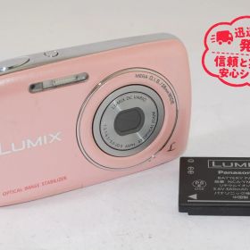 ★ジャンク品★ Panasonic パナソニック LUMIX DMC-S1 ピンク コンパクトデジタルカメラ 動作未確認 J2610067