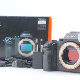 【美品/元箱付】SONY ソニー α7 II ILCE-7M2 ボディ ショット数15,020回 動作確認済 EF-2220
