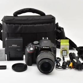 美品 Nikon D5300 レンズキット WIFI機能 スマホ転送 フルセット