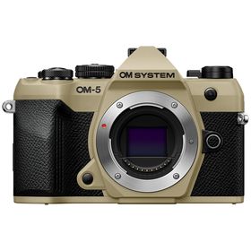 OM SYSTEM オーエムシステム OM-5 Mark II ボディー サンドベージュ