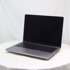 (中古)MacBook Pro 14.2-inch Late-2021 MKGP3J/A M1 Pro 8コアCPU_14コアGPU 16GB SSD1TB スペースグレイ (26.3 Tahoe)(348-ud)