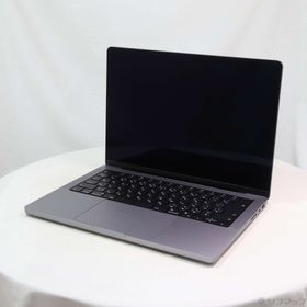(中古)MacBook Pro 14.2-inch Late-2021 MKGQ3J/A M1 Pro 10コアCPU_16コアGPU 16GB SSD1TB スペースグレイ (26.3 Tahoe)(258-ud)