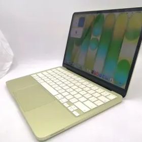 【中古】Apple MacBook Neo 13インチ CTO A18 Pro(CPU:6C/GPU:5C) 8GB/512GB シトラス (13インチ,A18 Pro)【ECセンター】保証期間１ヶ月