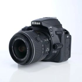 【中古】(ニコン) Nikon D5500 18-55VR II レンズキット ブラック