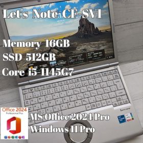 ⑦ Let's Note CF-SV1 16GB 512GB Office