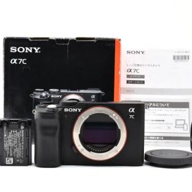 [ほぼ新品] SONY α7C ILCE-7C ボディ ブラック フルサイズ