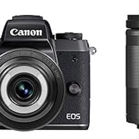 【中古】(非常に良い)Canon ミラーレス一眼カメラ EOS M5 クリエイティブマクロ ダブルレンズキット EF-M28mmF3.5IS EF-M18-150mm F3.5-6.3 IS付属 EOSM5-CMWLK