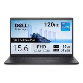DELL デル ノートパソコン Dell 15 DC15250 [ 15.6型 / Win11 Home / Core i5 / メモリ16GB / SSD512GB ] カーボンブラック ND55-GWBC