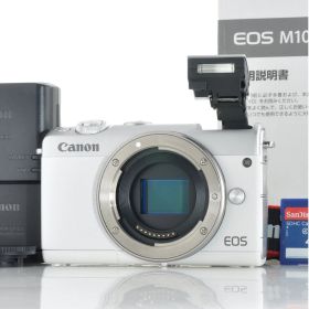 【キヤノン】Canon EOS M100 ホワイト デジタルミラーレスカメラ #W285A