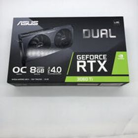中古 ASUS DUAL-RTX3060TI-O8GD6X (RTX3060Ti 8G GDR6X) 175523 状態： C:並品