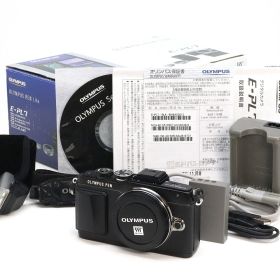 B+ (並品) OLYMPUS オリンパス PEN Lite E-PL7 ボディ ブラック シャッター数 19,174枚 初期不良返品対応 110-52