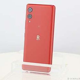 Rakuten Hand 5G 128GB クリムゾンレッド P780 楽天 SIMフリー ［5.1インチ有機EL／Snapdragon 480／RAM:4GB／eSIM］