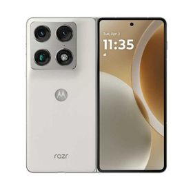 MOTOROLA（モトローラ） PBAX0071JP motorola razr fold PANTONE Lily White リリーホワイト