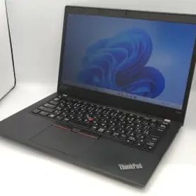 【中古】Lenovo ThinkPad X395 20NMS0E00 ブラック 【R5 PRO 3500U 8GB 256GB(SSD) WiFi 13LCD(1366x768)】【広島本通】保証期間１ヶ月【