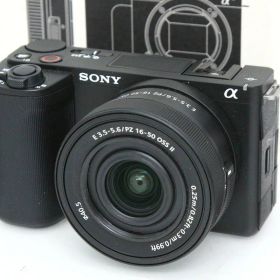 【中古】【美品】ソニー VLOGCAM ZV-E10M2K パワーズームレンズキット [ブラック] CA01-R7858-2J3 SONY Eマウント APS-C 標準ズーム 手ブレ補正 レンズ付き セット 中古