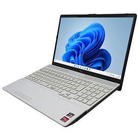 ノートパソコン 中古 富士通 LIFEBOOK AH50/F1 訳あり品 Windows11 64bit Ryzen7 5700U WEBカメラ HDMI テンキー メモリ8GB SSD256GB 無
