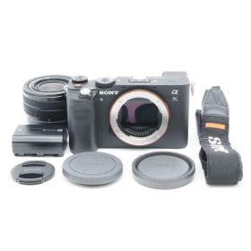 【ショット数4,117枚】SONY α7C ズームレンズキット ブラック ILCE-7CL