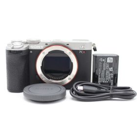 ショット数4415！■美品■ SONY ミラーレス一眼カメラ α7CR ボディ(レンズなし) シルバー ILCE-7CR S ♯15303