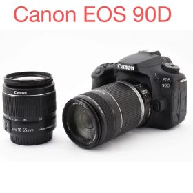 デジタル一眼レフカメラCanon EOS 90D標準&望遠ダブルレンズセット