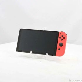 【中古】Nintendo(任天堂) Nintendo Switch 有機ELモデル Joy-Con(L) ネオンブルー／(R) ネオンレッド 【258-ud】