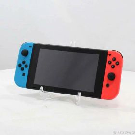 【中古】Nintendo(任天堂) Nintendo Switch Joy-Con (L) ネオンブルー／ (R) ネオンレッド 【368-ud】