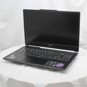 〔中古〕MSI(エムエスアイ) Cyborg 15 A13V Cyborg-15-A13UCK-4169JP ブラック＆スケルトン ≪メーカー保証あり≫〔377-ud〕