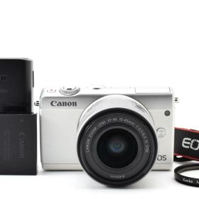 [良品] Canon EOS M100 EF-M 15-45mm IS STM ミラーレス一眼カメラ レンズキット #3124265A