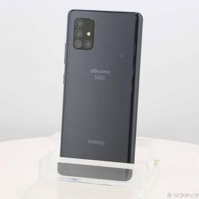 〔中古〕SAMSUNG(サムスン) GALAXY A51 5G 128GB プリズムブリックスブラック SC-54A docomoロック解除SIMフリー〔269-ud〕