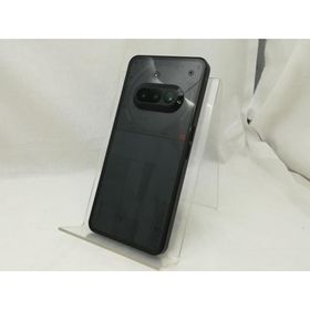【中古】NOTHING 国内版 【SIMフリー】 Nothing Phone (3a) ブラック 8GB 128GB【川崎】保証期間１ヶ月【ランクA】
