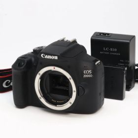 AB- (良品) Canon キヤノン EOS 2000D (EOS Kiss X90) ボディ ブラック 初期不良返品対応 110-66