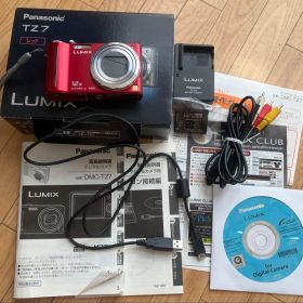 お値下げ中⭐︎Panasonic LUMIX DMC-TZ7 レッド コンデジ