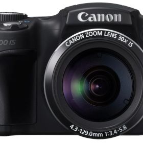 Canon デジタルカメラ PowerShot SX500IS 約1600万画素 光学30倍ズーム ブラック PSSX500IS(中古品)