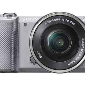 【中古】 ソニー SONY ミラーレス一眼 α5000 パワーズームレンズキット シルバー ILCE-5000L-S 当店保証30日間 人気 ミラーレス一眼 ミラーレス デジタルカメラ 中古