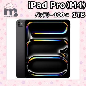 中古・動作品 Apple iPad Pro 13 インチ (M4) Wi-Fi +セルラー 1TB スペースブラック