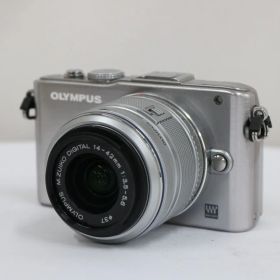 【返品保証】 【シャッター3943回】オリンパス Olympus PEN Lite E-PL3 14-42mm F3.5-5.6 ミラーレス一眼 e19842