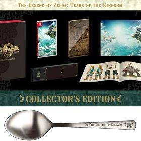 【新品】1週間以内発送【限定 スプーン】【オリジナル輸送箱入り】ゼルダの伝説 Tears of the Kingdom Collector's Edition（ティアーズ オブ ザ キングダム コレクターズエディション） Switch 任天堂 HAC-R-AXN7A ぜるだ ゲーム ソフト プレゼント 誕生日