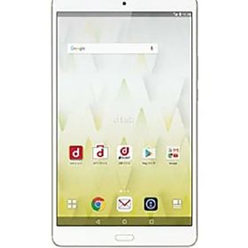 【中古】【安心保証】 HUAWEI dtab Compact d-01J[16GB] docomo ゴールド