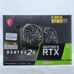 中古 MSI GeForce RTX 3060 Ti VENTUS 2X OCV1 LHR （RTX3060Ti 8GB） 3480042580 状態： B:良品