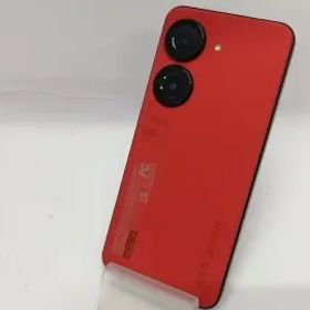 【中古】ASUS 国内版 【SIMフリー】 Zenfone 9 8GB 128GB サンセットレッド ZF9-RD8S128【川越クレアモール】保証期間１ヶ月【ランクB】